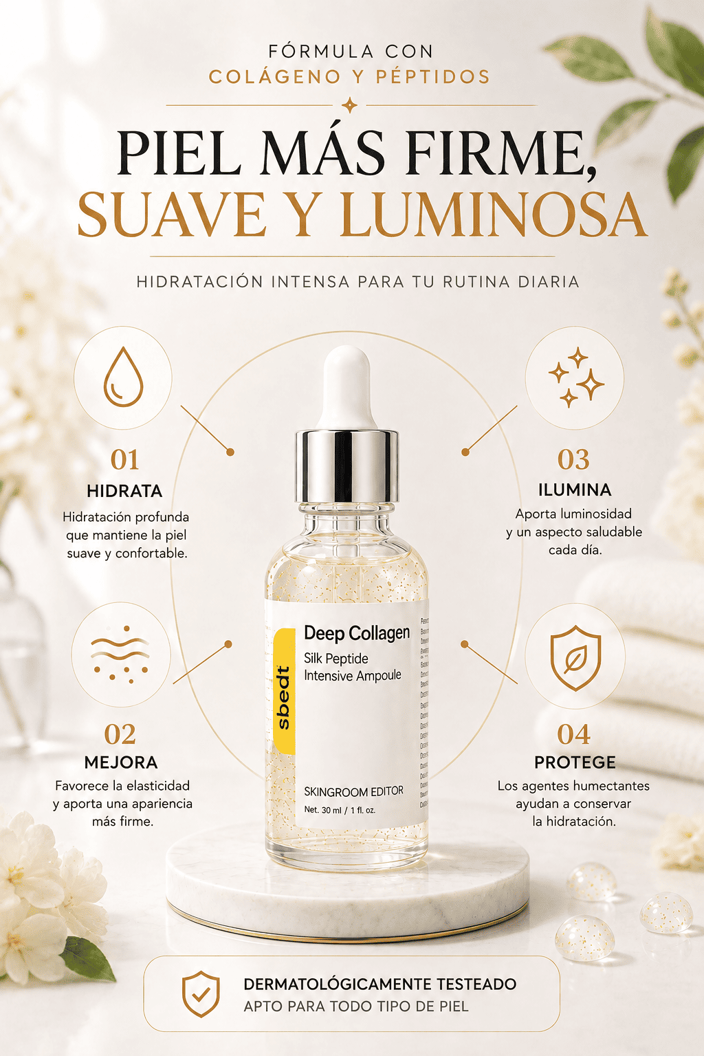 2x1 Deep Collagen™ - Para una piel más firme, suave y luminosa.