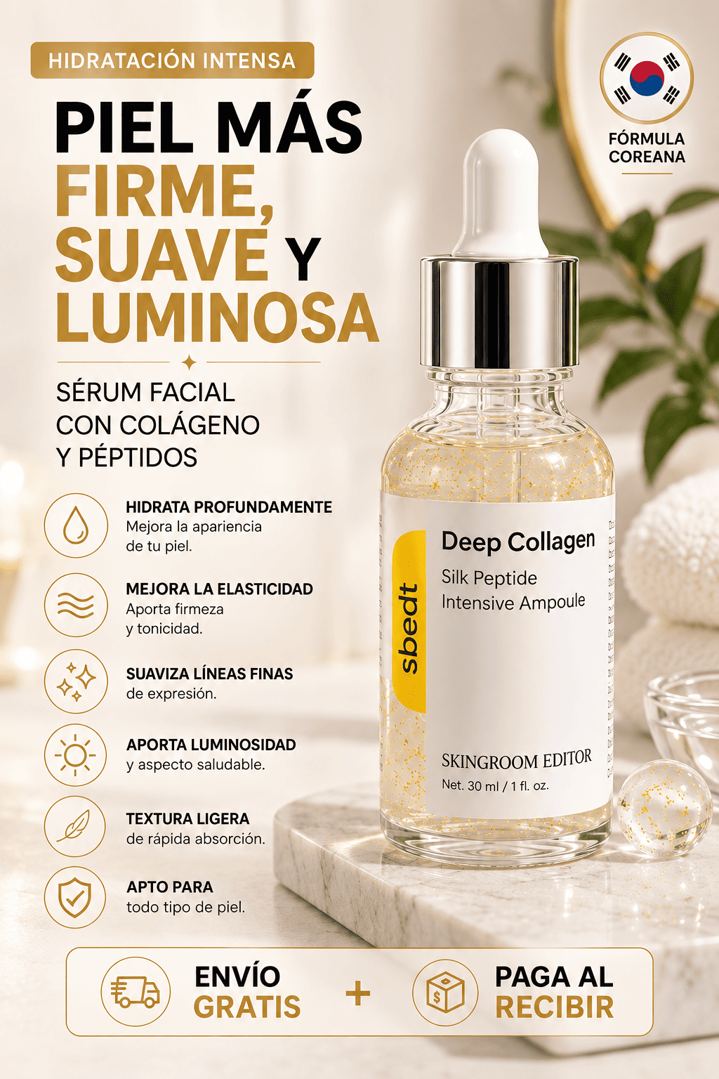 2x1 Deep Collagen™ - Para una piel más firme, suave y luminosa.